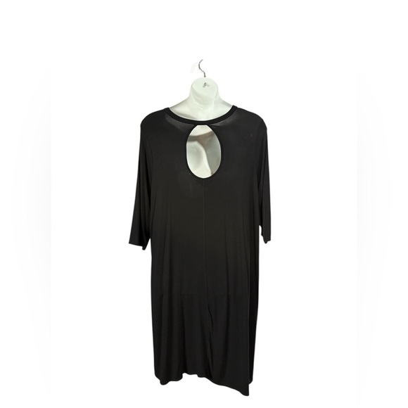 NWOT, Penningtons, Elegant Black Plus Size Dress, 2X - Picture 8 of 10